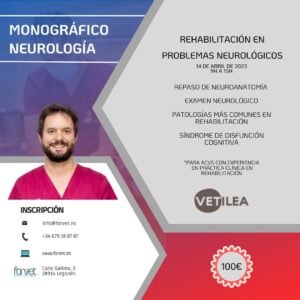 Monográfico de Rehabilitación en problemas neurológicos para ACVs con experiencia clínica -presencial o streaming-