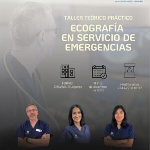 NUEVO TALLER TEÓRICO-PRÁCTICO Ecografía en servicio de emergencias- 11 y 12 de diciembre