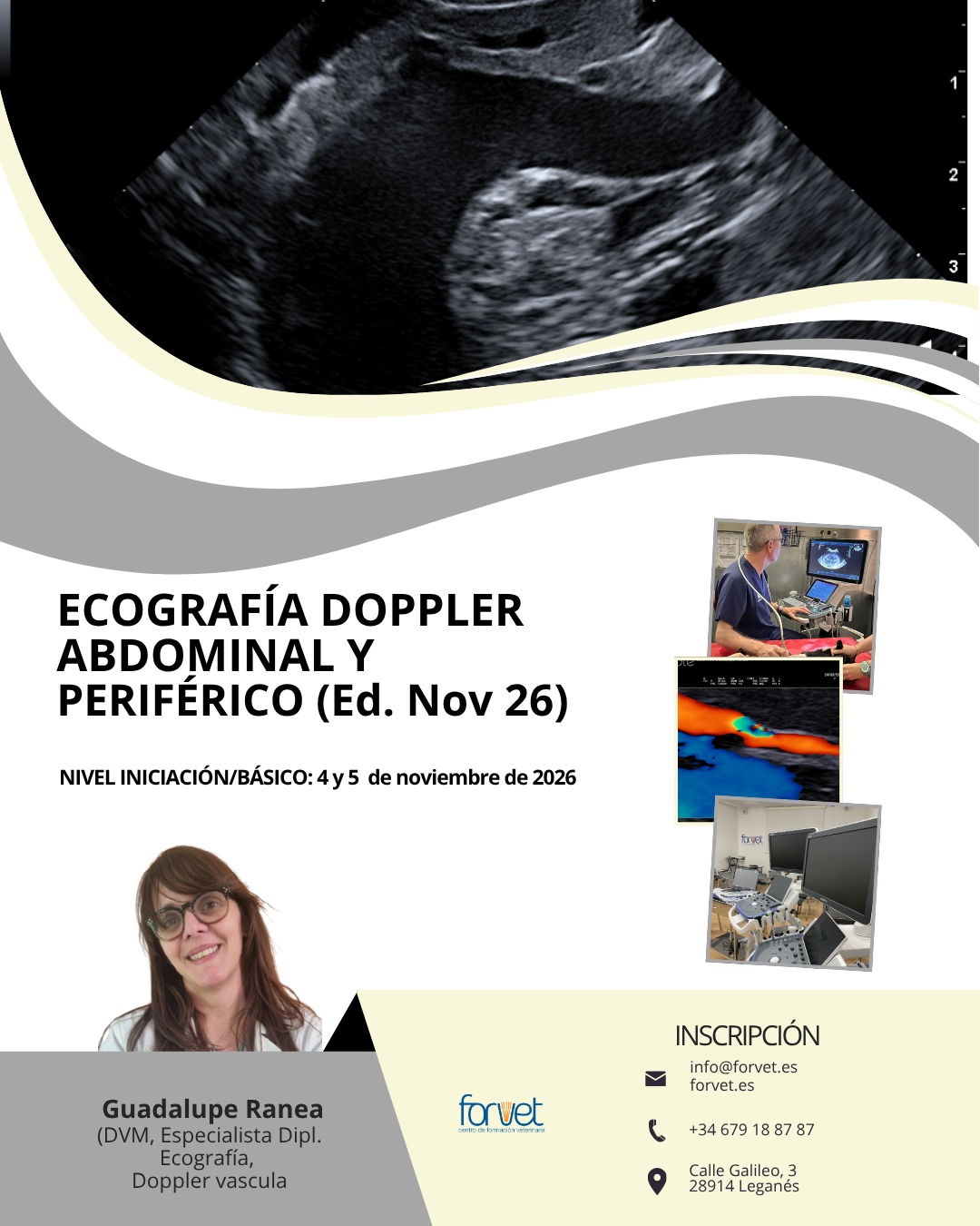 Curso de EcoDoppler Abdominal y Periférico (básico)- Noviembre 2026
